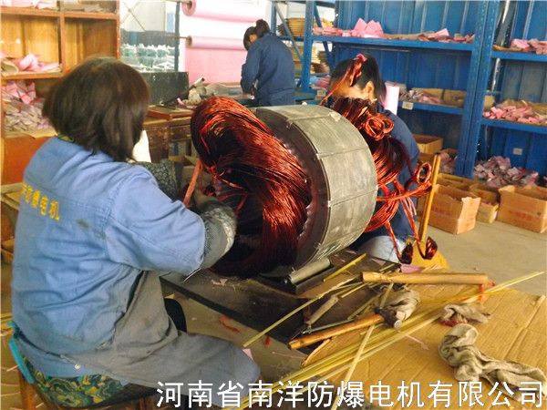 防爆电机工作场景