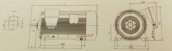 外形和安装尺寸图